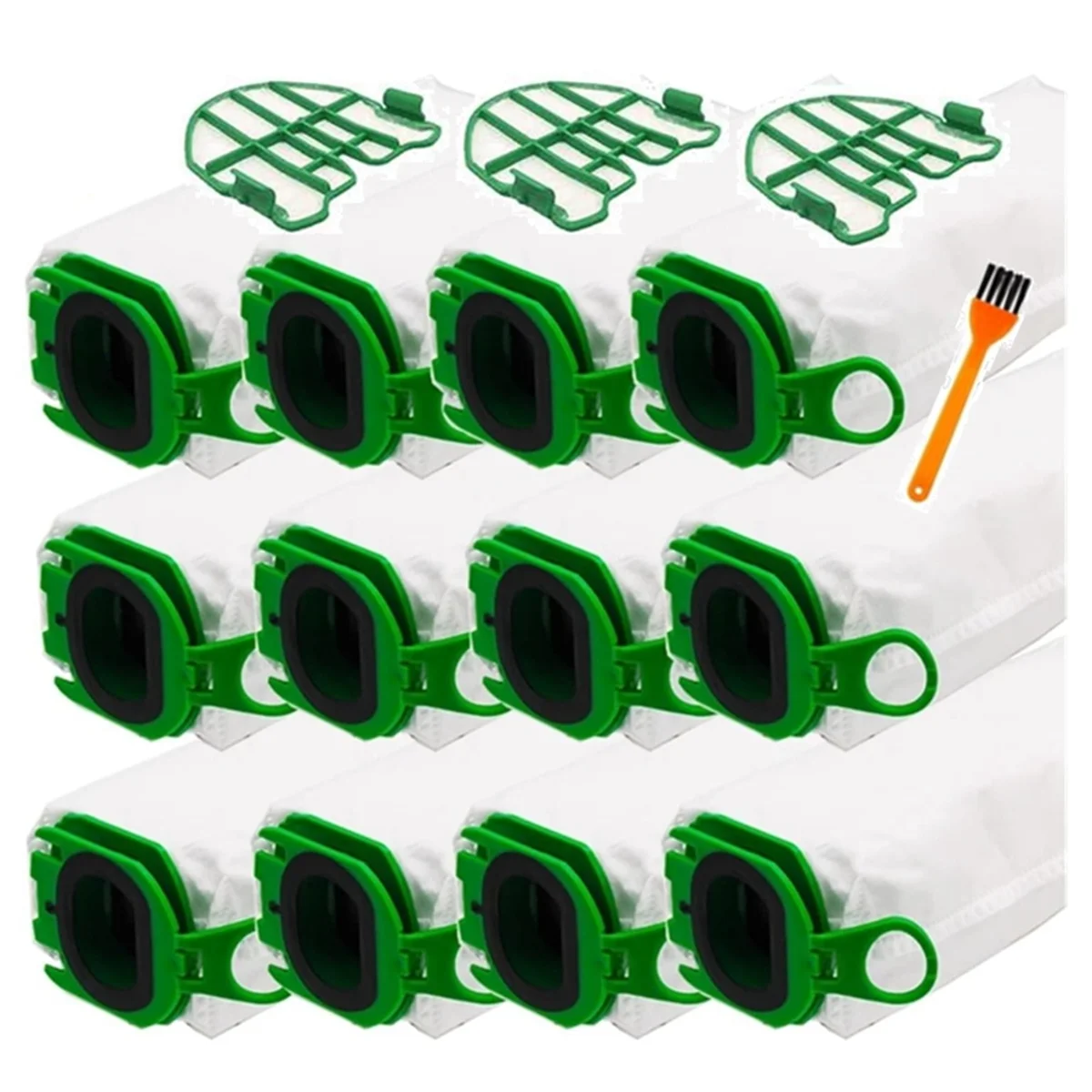 

For Vorwerk Kobold VB100 FP100 Vacuum Cleaner Accessories Dust Bag Motor Protection Filters High-Efficiency Filtration