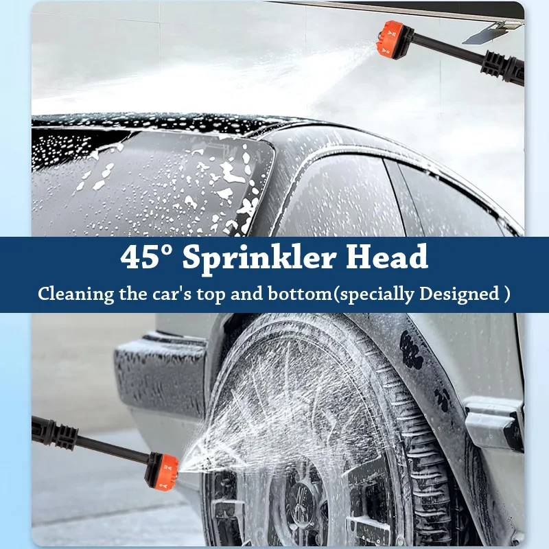 الكهربائية اللاسلكية الملونة ارتفاع ضغط غسيل السيارات بندقية غسالة لوازم رغوة مولد رذاذ نظافة آلة تنظيف غسيل السيارات