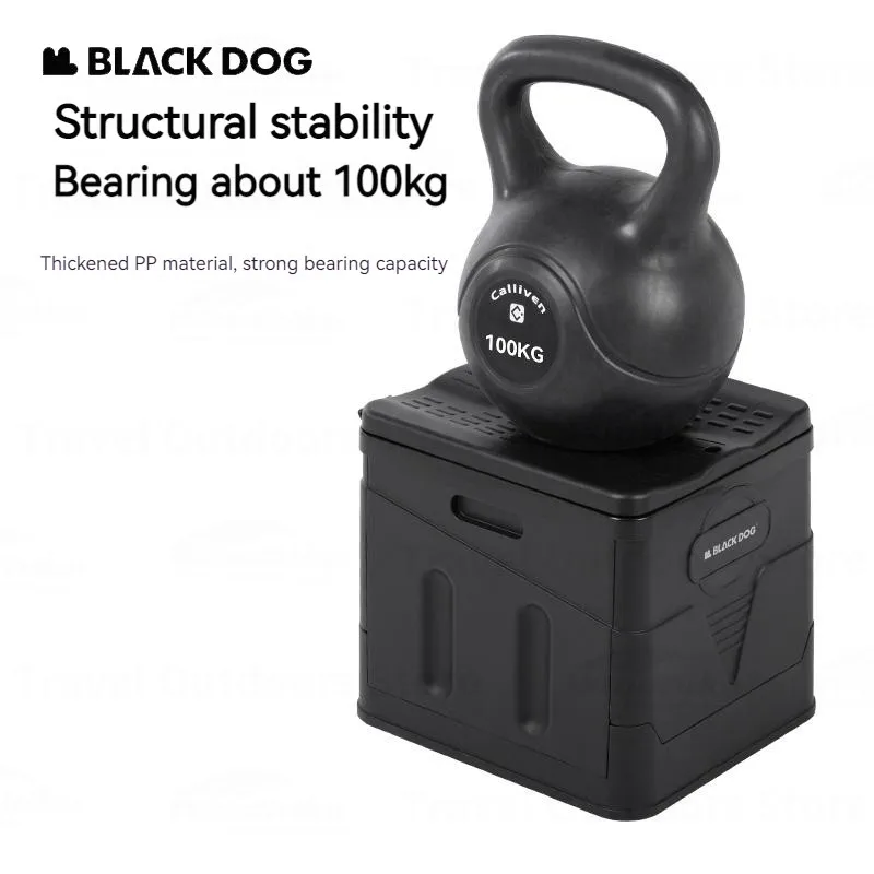 Naturehike BLACKDOG Camping Toilet Outdoor PP Garbage Can Tent Car Portable Deodorant Travel Emergency Men Women's Mobile Toilet