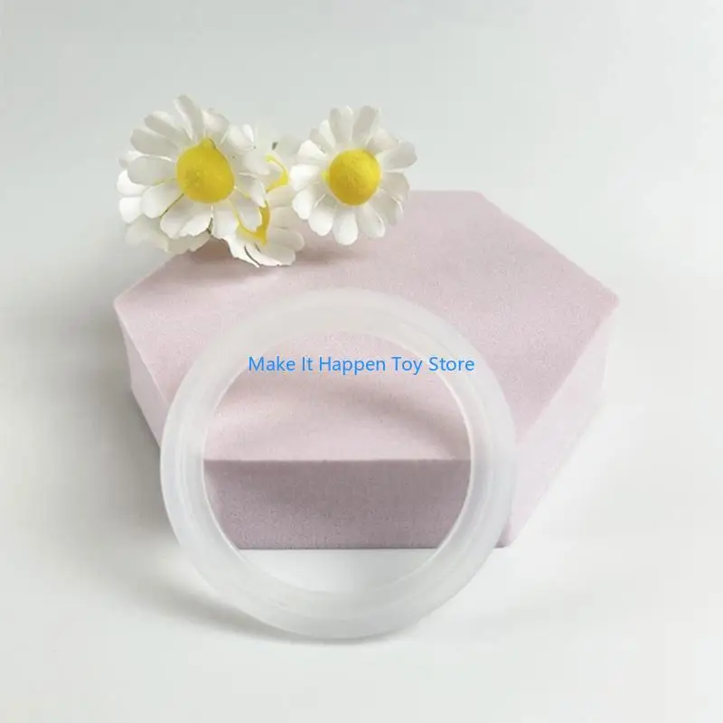 28EC Srebrne Ochraniacze na sutki Silikonowe kółko UltimateComfort do karmienia piersią