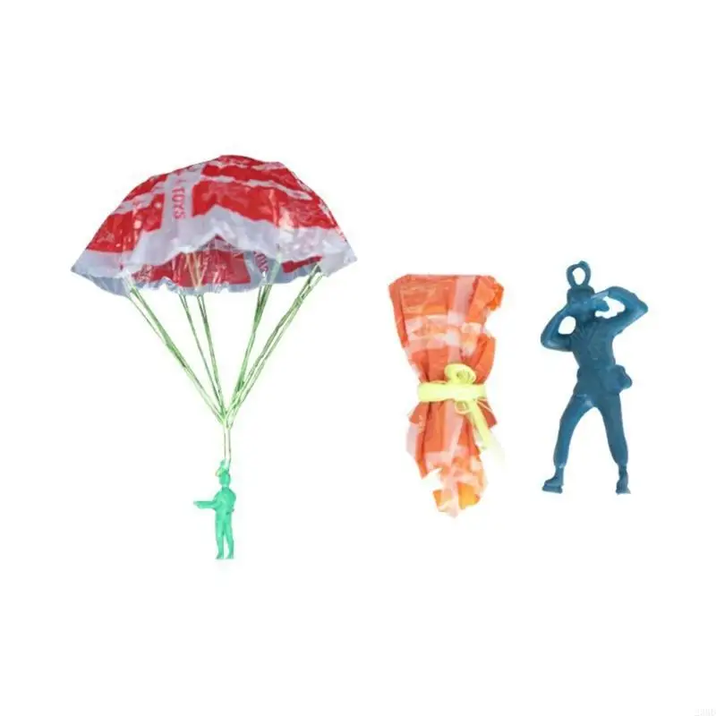 23GD Parachute Toy,Tangles Throwing Armys Toy Parachute,Outdoor Kids Flying Toy