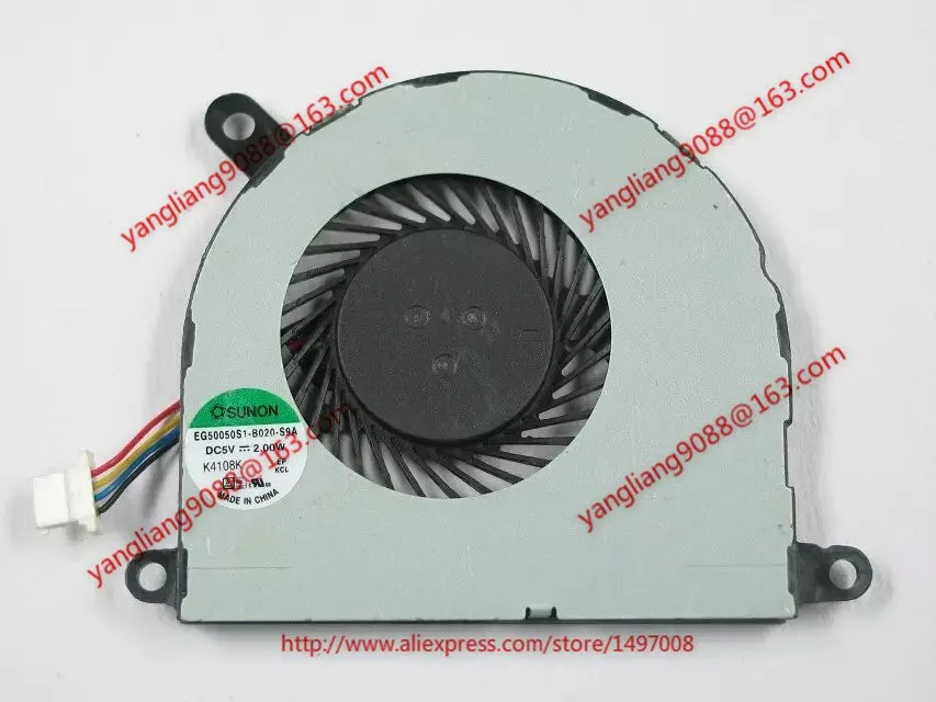 

SUNON EG50050S1-B020-S9A DC 5V 2.00W Server Cooling Fan