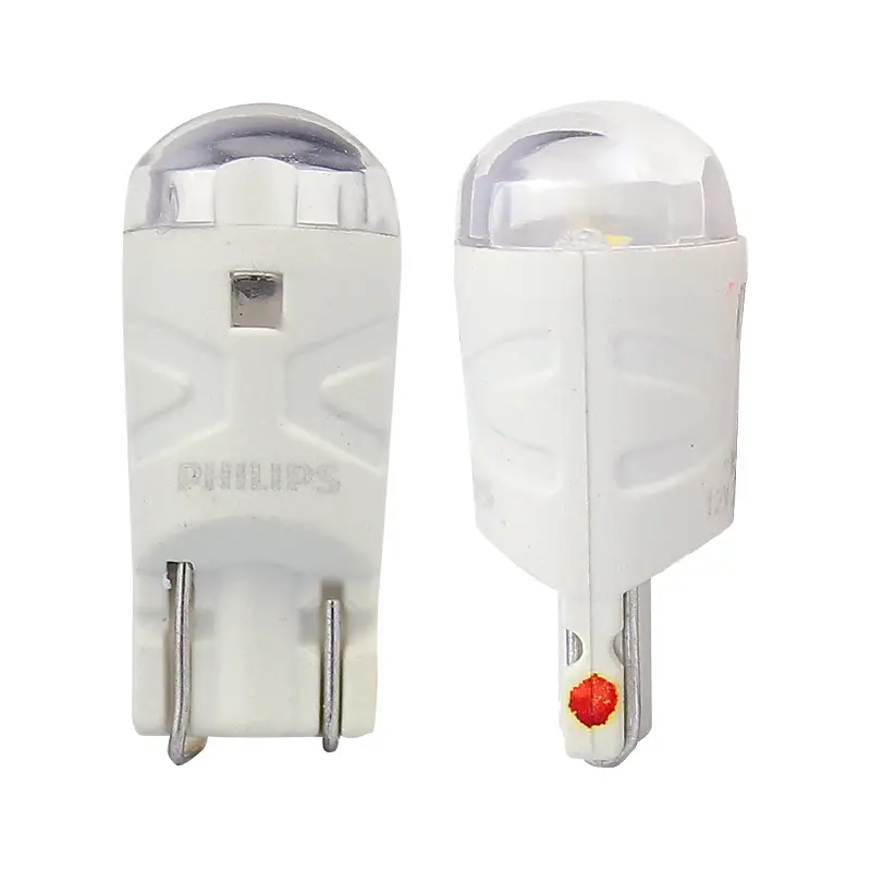 مصابيح إشارات الدوران Philips Ultinon Pro3100 LED T10 W5W، 6500K، أبيض بارد، طراز جديد، إضاءة داخلية ومواقف، زوج - 3