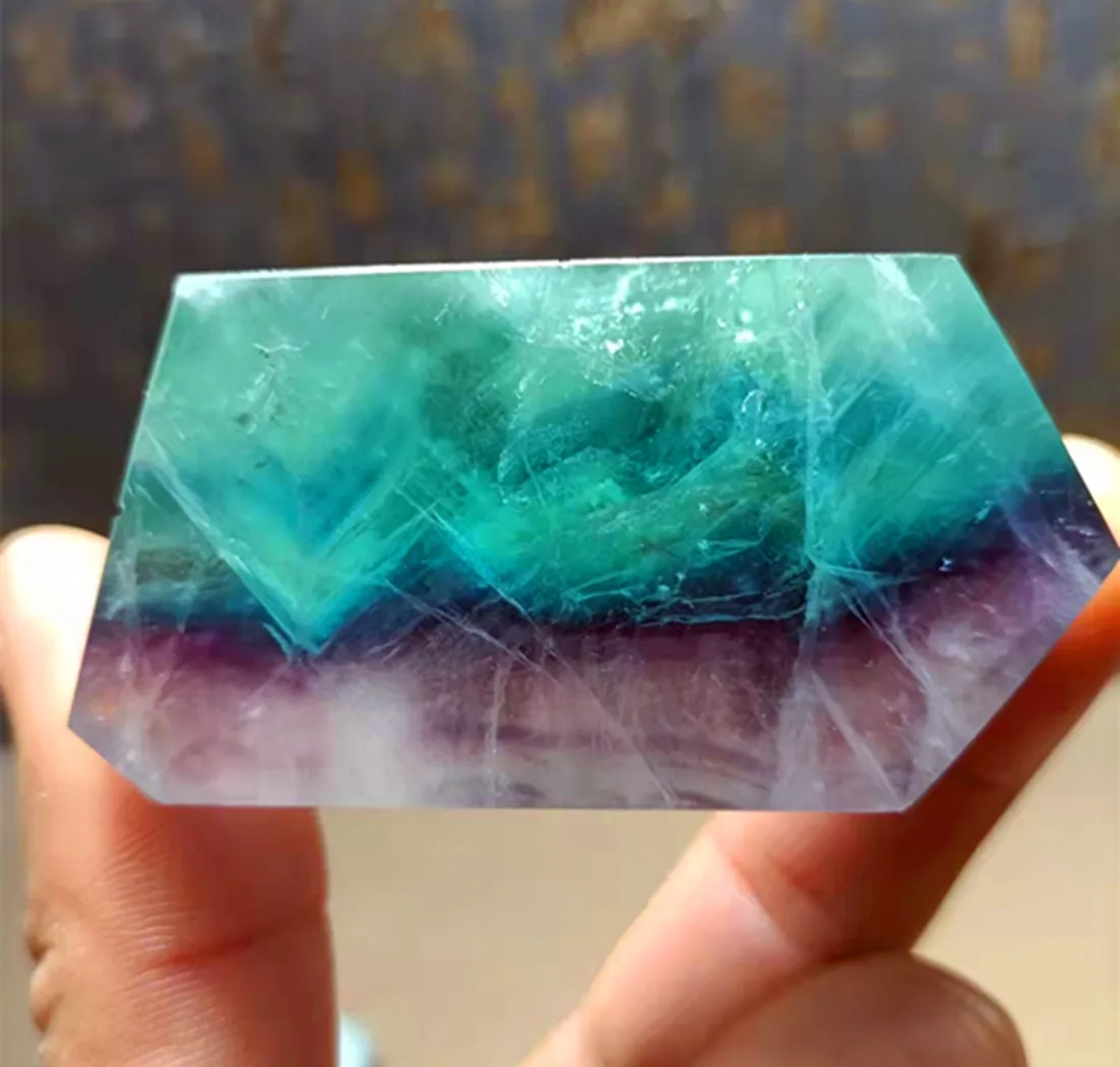 Rare natural energy jelly body. Color fluorite reiki home decoration quartz crystal raw stone chakra meditation treatment