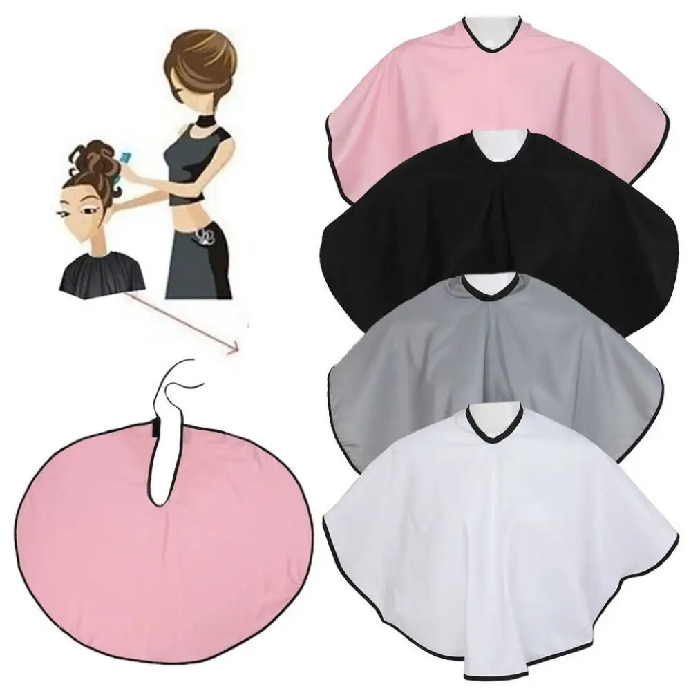 Reusable Hair Cutting Cape Hot Anti-static Waterproof Hairdressing Apron Salon Tool Dyed hair shawl