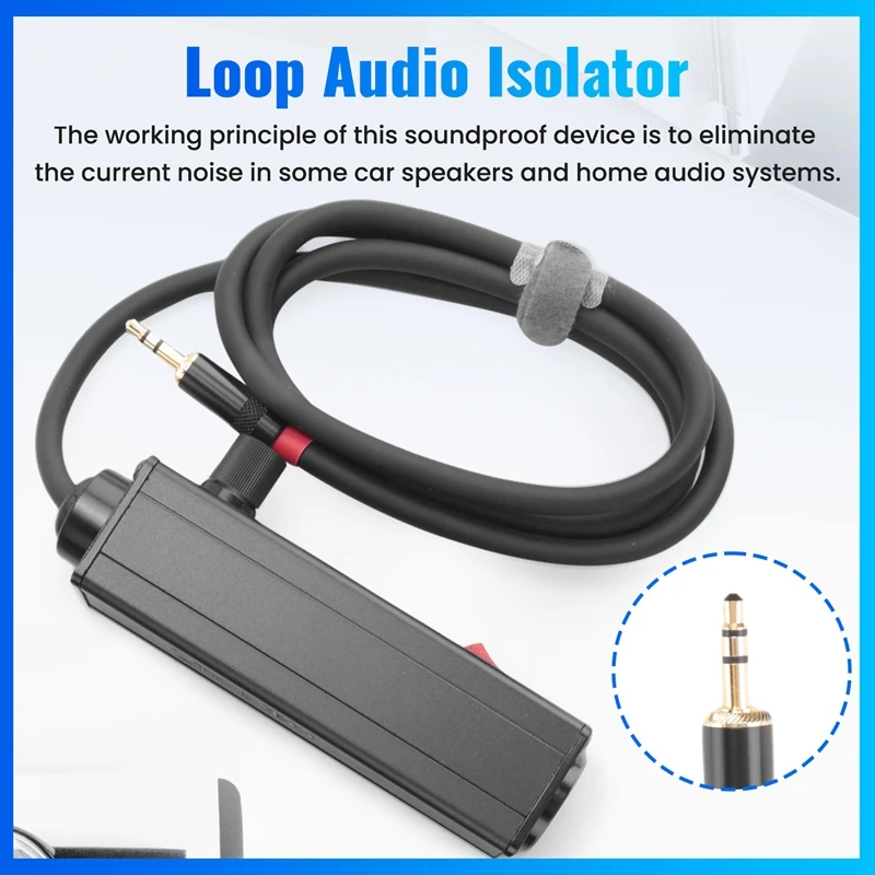 New Audio Isolator XLR Eliminates Noise Ground Loop Audio Isolator Anti-Interference Current Sound Eliminates Noise