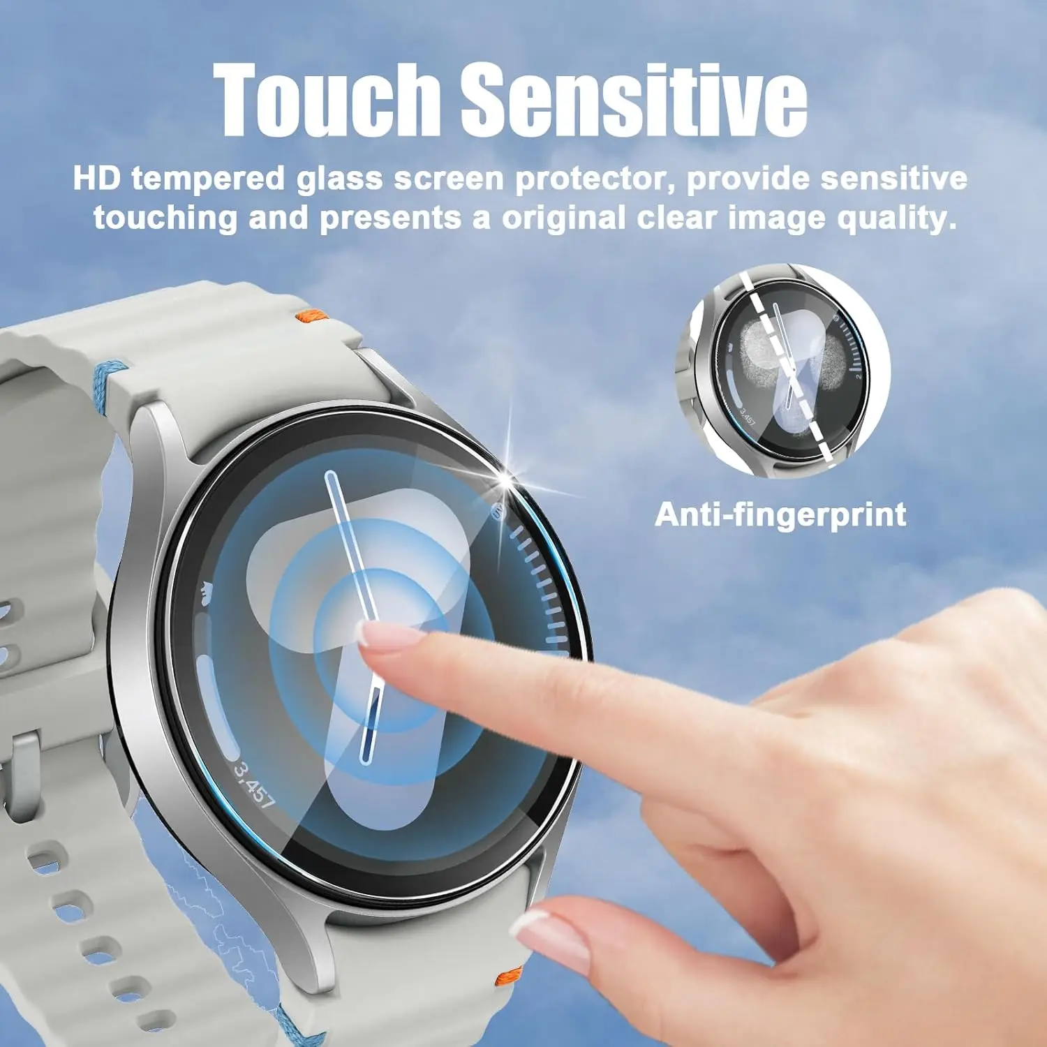 Защитная пленка из закаленного стекла для Samsung Galaxy Watch 7/FE 40 мм 44 мм, аксессуары, защитная пленка pantalla для Galaxy Watch 7 Ultra
