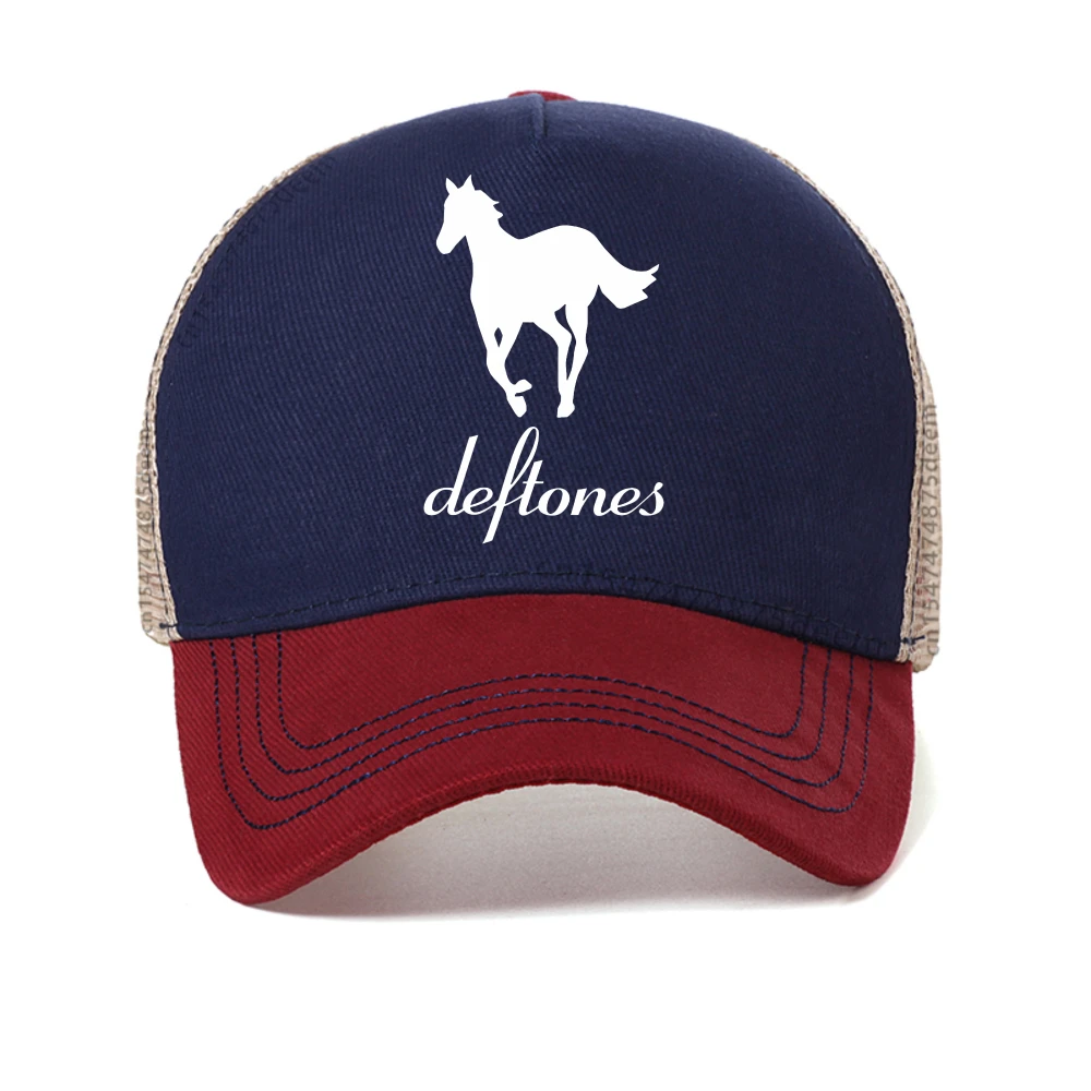 

New Hip Hop Deftones baseball cap Men women casual summer Breathable adjustable trucker hats fashion mesh cool snapback hat