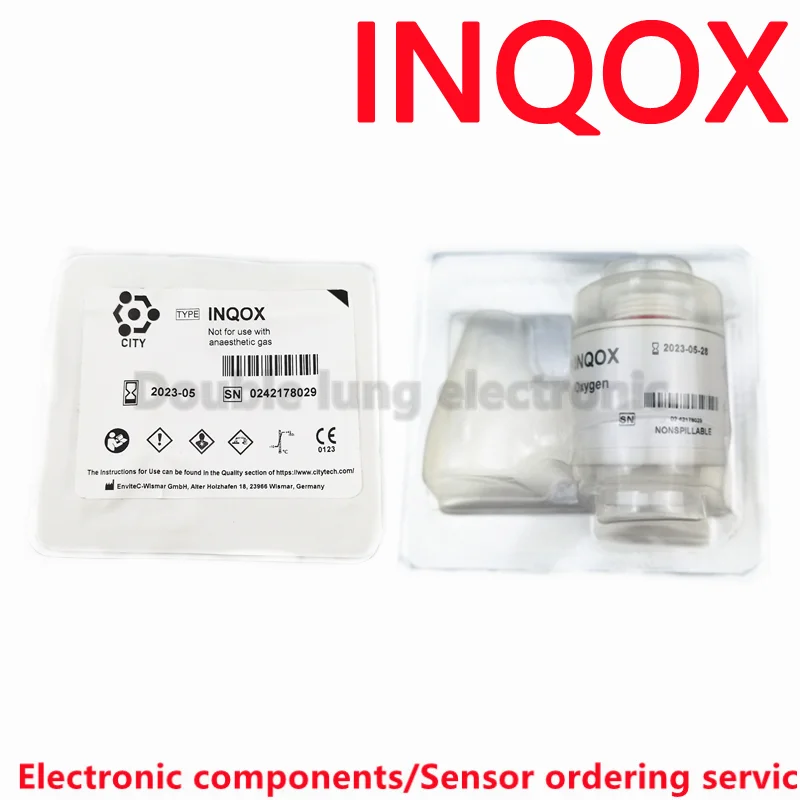 FOR COMAN Oxygen Battery CITY INQOX IN-Q-OX CITY Banner O2 Oxygen Sensor NV8/NV9