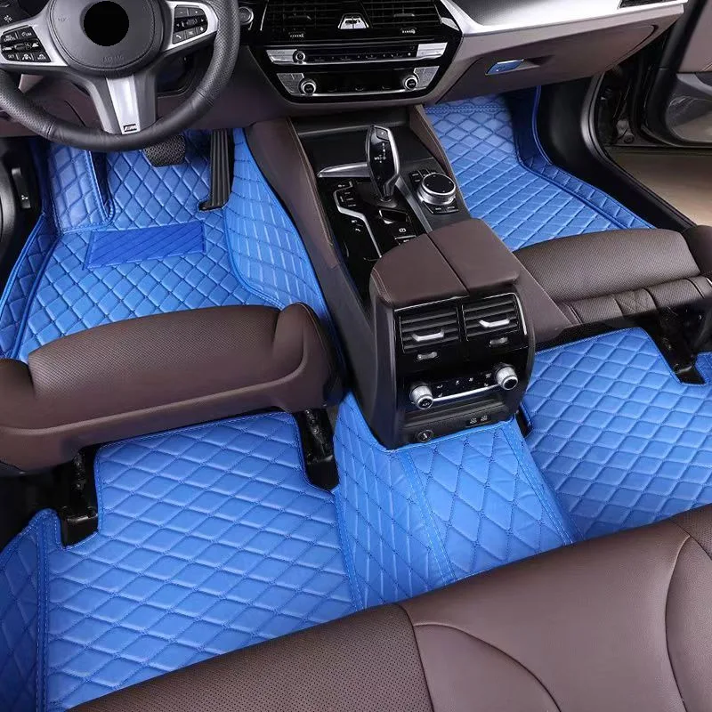 

YES высококачественный автомобильный 3D коврик для ног из искусственной кожи, подходящий для Audi RS 4 2017-2024, водонепроницаемый и износостойкий индивидуальный коврик для ног