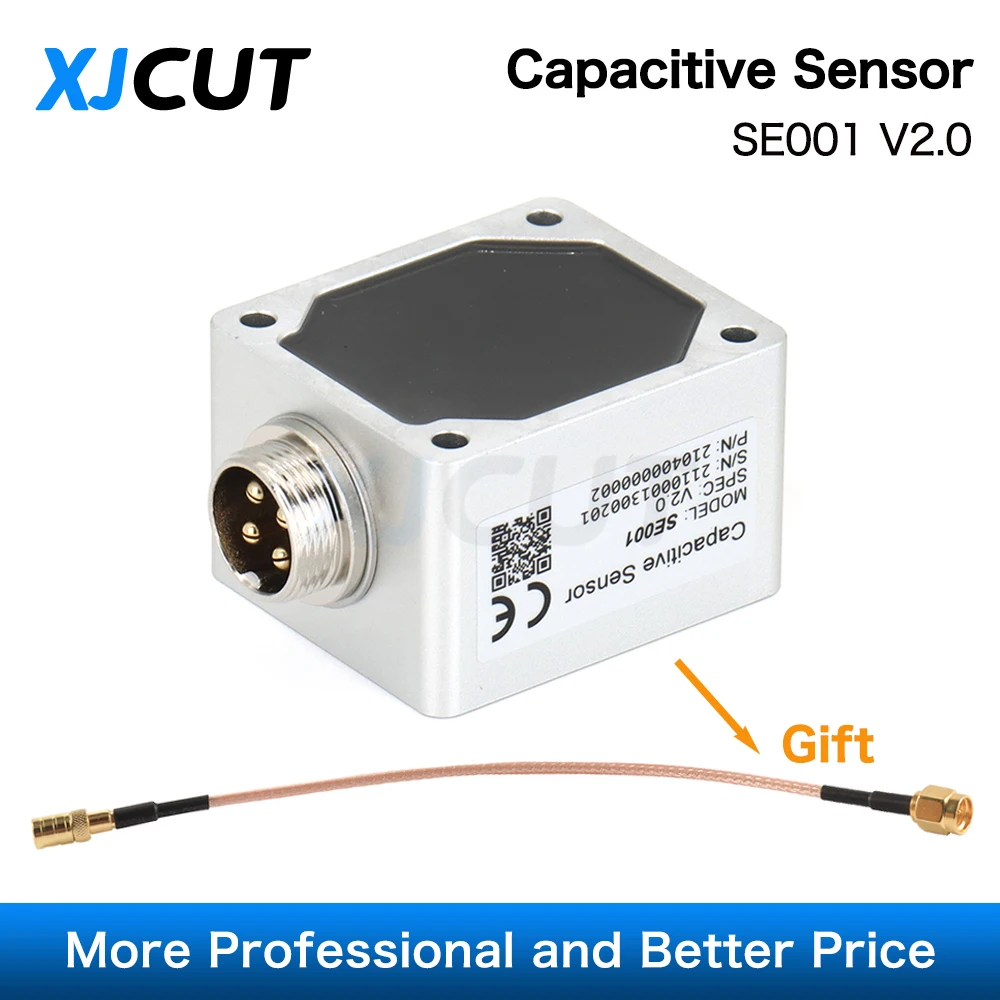 XJCUT WeiHong Capacitive Sensor SE001 V2.0 Laser Amplifier Height Controller Sensor Head for Precitec Raytools WSX  laser head