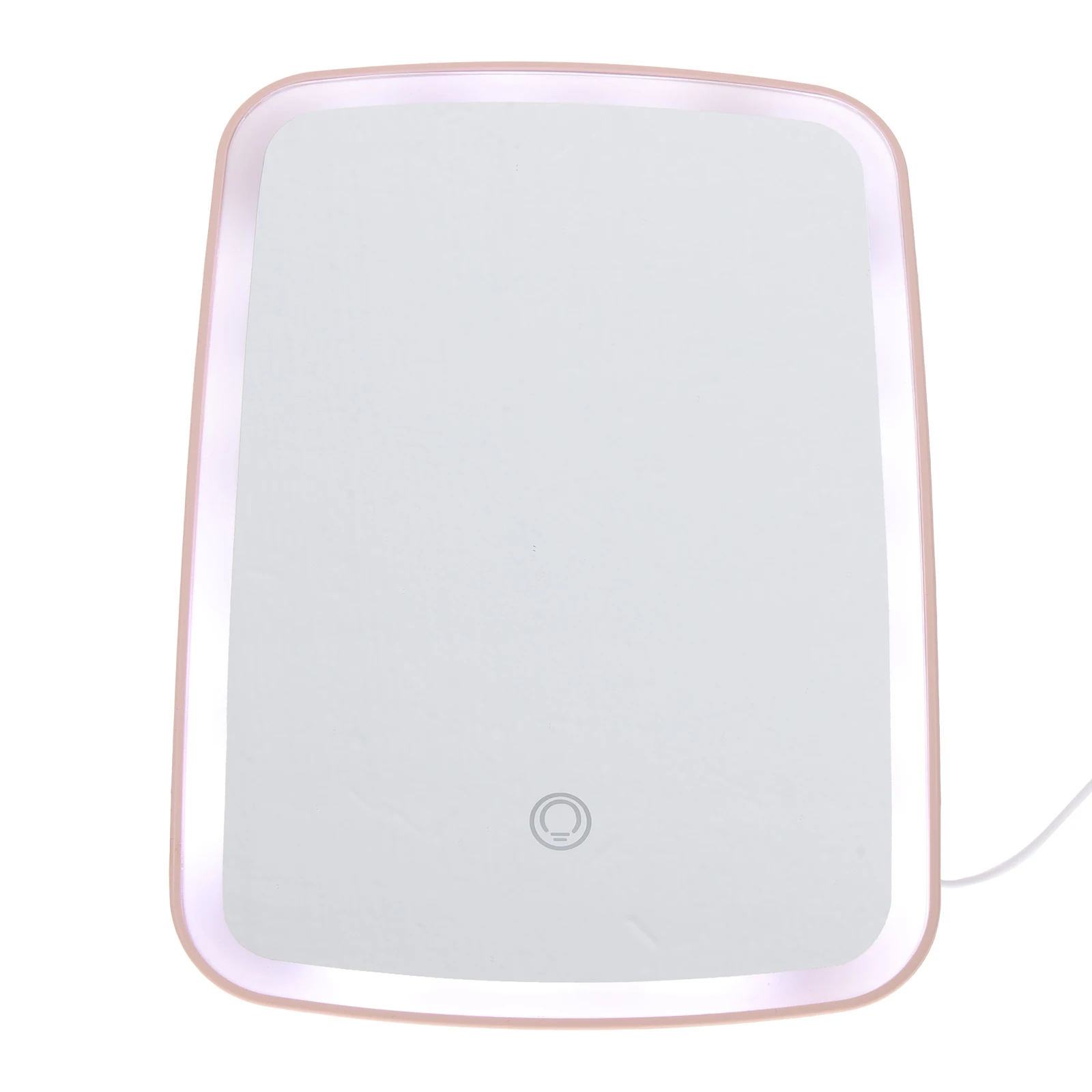 

LED Makeup Simple LED Lighted Vanity Magnification Touching Mirror for Bathroom Bedroom Foldable Women Touching Desk