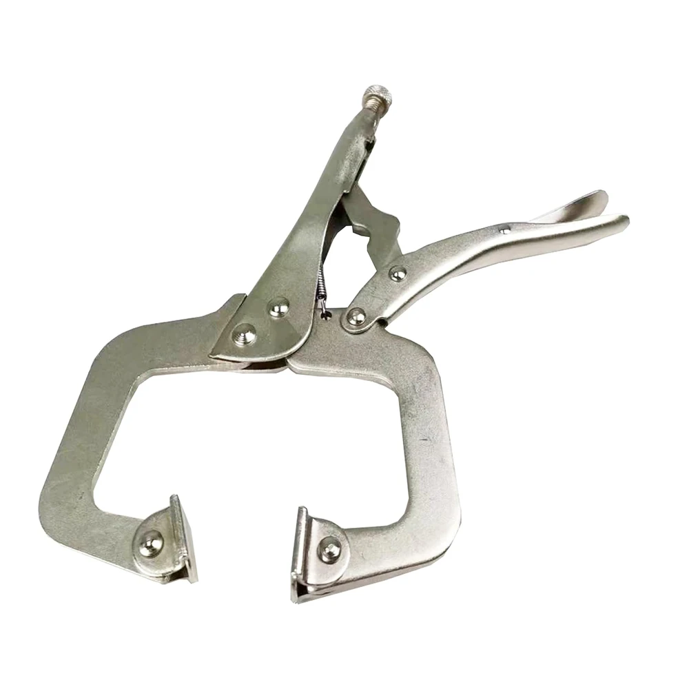 5 inch Mini C Clamp Locking Heavy Duty C Clamp Welding Clamps Woodwork Fix Plier Pincer Tong Locator Alloy Steel Hand Tool