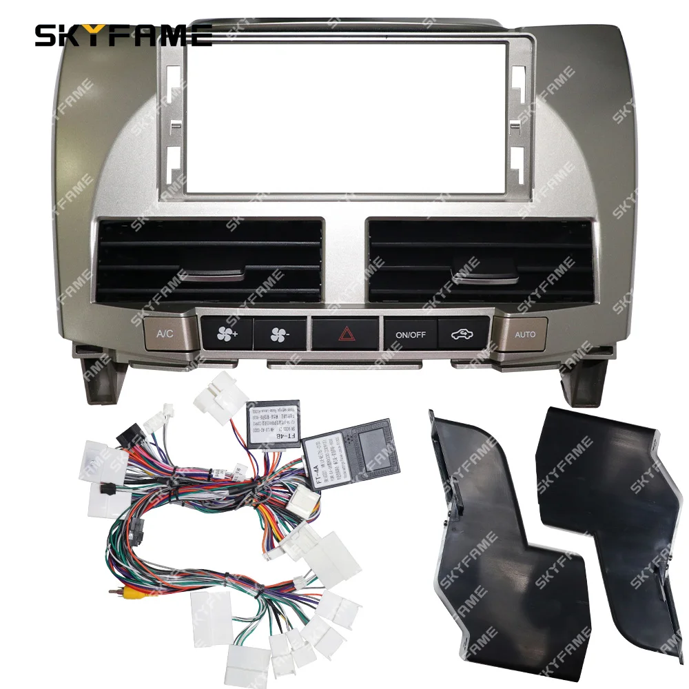 

SKYFAME 12,3-дюймовый адаптер рамки для Toyota Harrier Lexus RX RX330 RX350 RX300 Android Radio Dash Монтажная панель Комплект