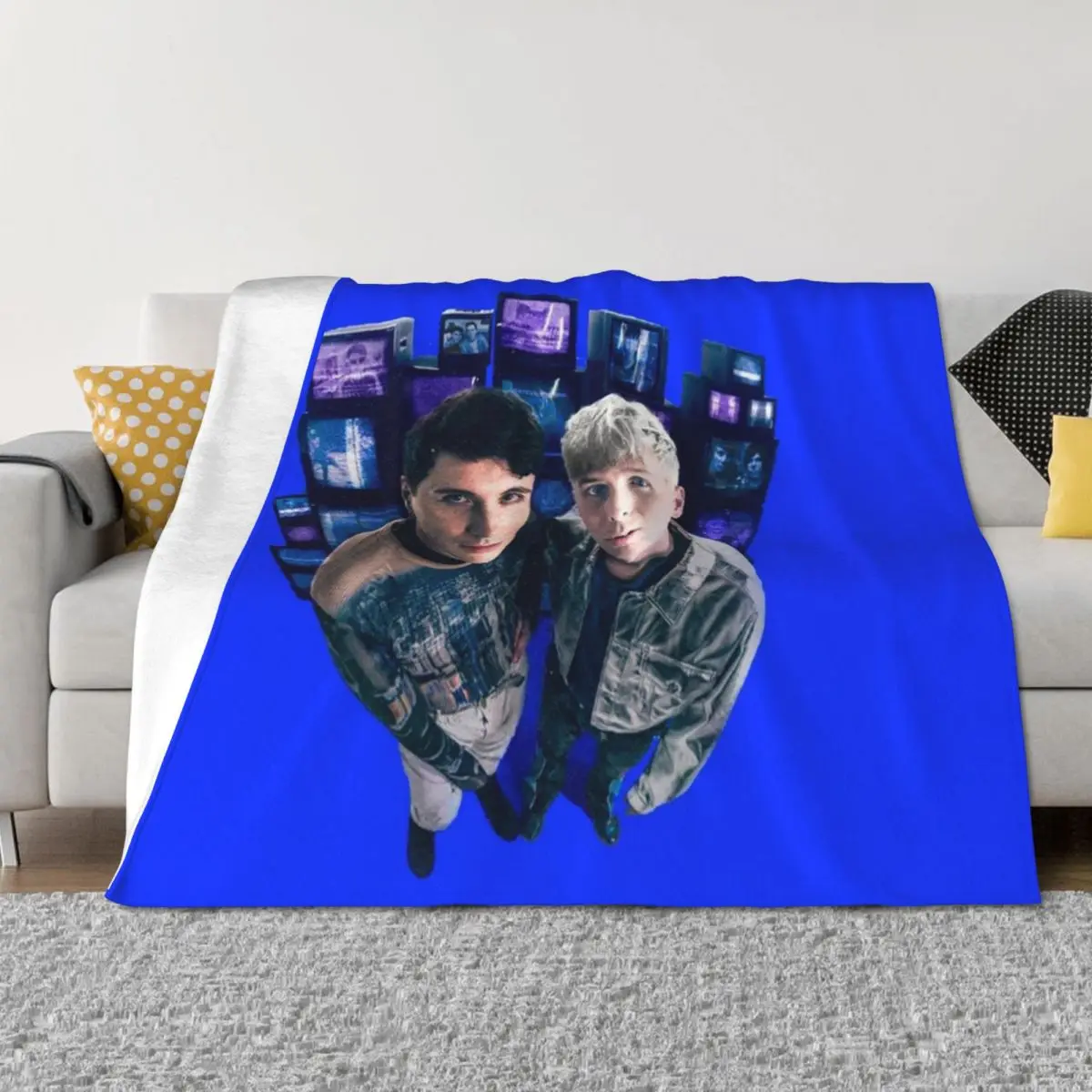 

Dan and Phil Terrible Influence Tour Throw Blanket Extra Large Throw Thin blankets ands Sofa Blankets