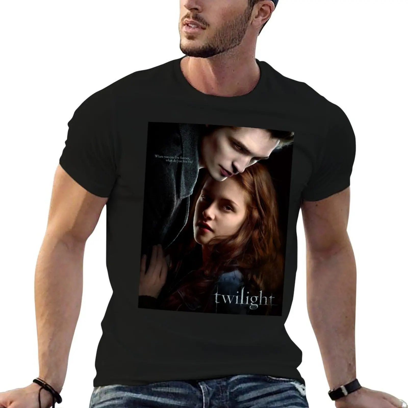 Twilight T-Shirt mens graphic t shirts t shirt man plain graphic t shirts for man T-shirt