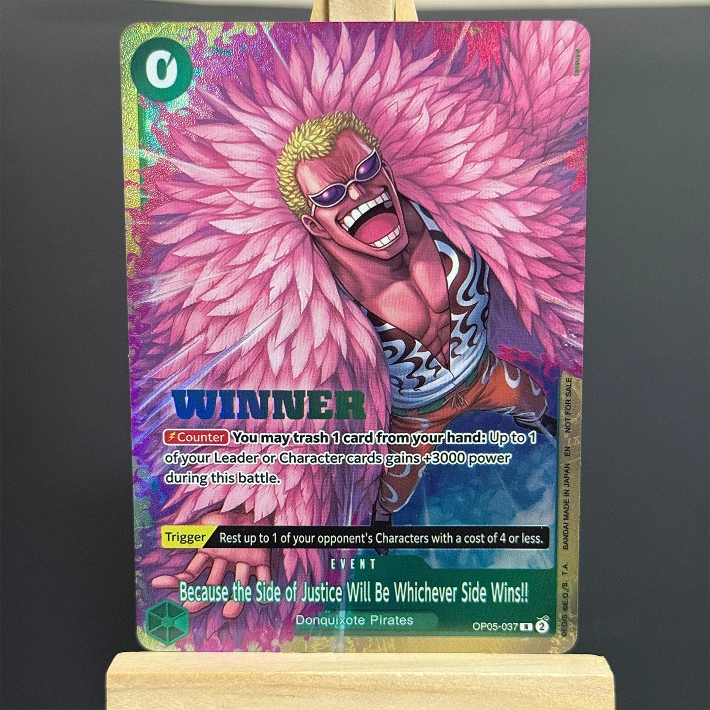 One Piece TCG OPCG EN Perché i - Cardstock Paper Pack recensione e prezzo