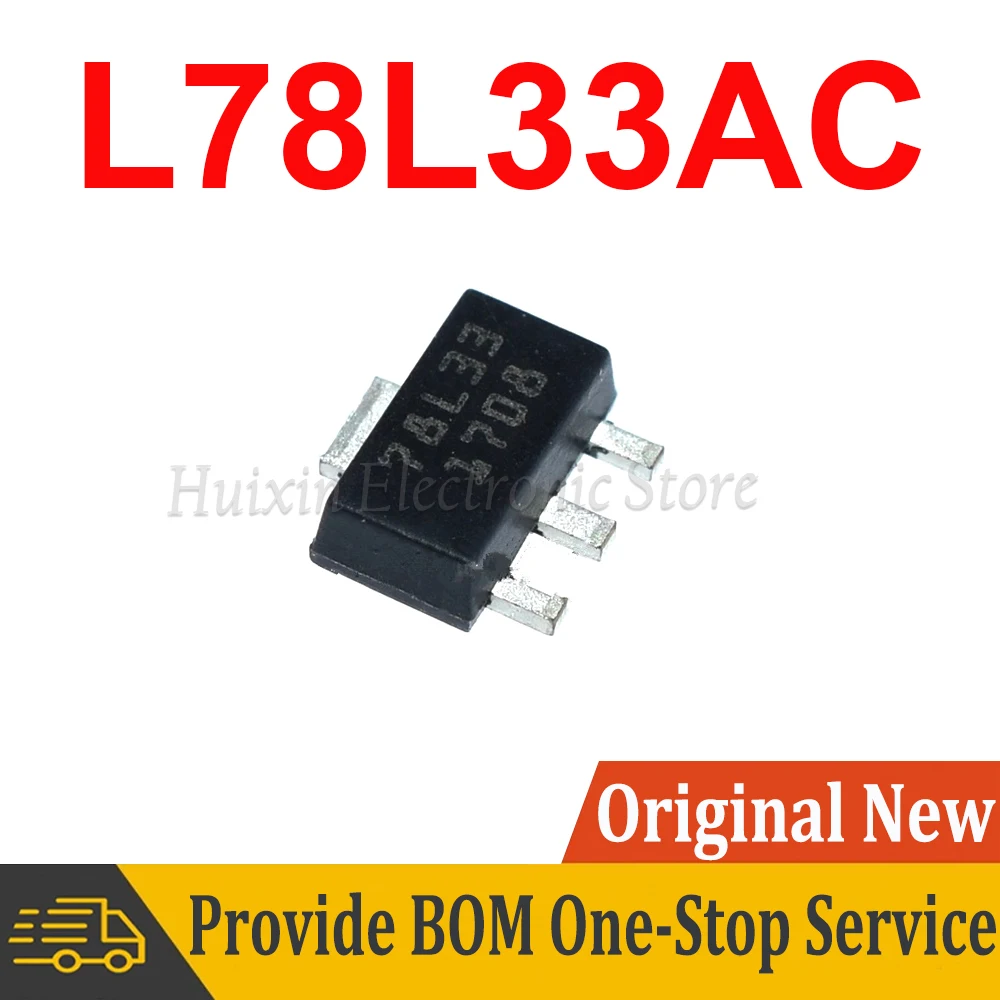 10pcs L78L33ACUTR SOT-89 L78L33AC SOT89 L78L33C SOT 78L33 L78L33 New and Original IC Chipset