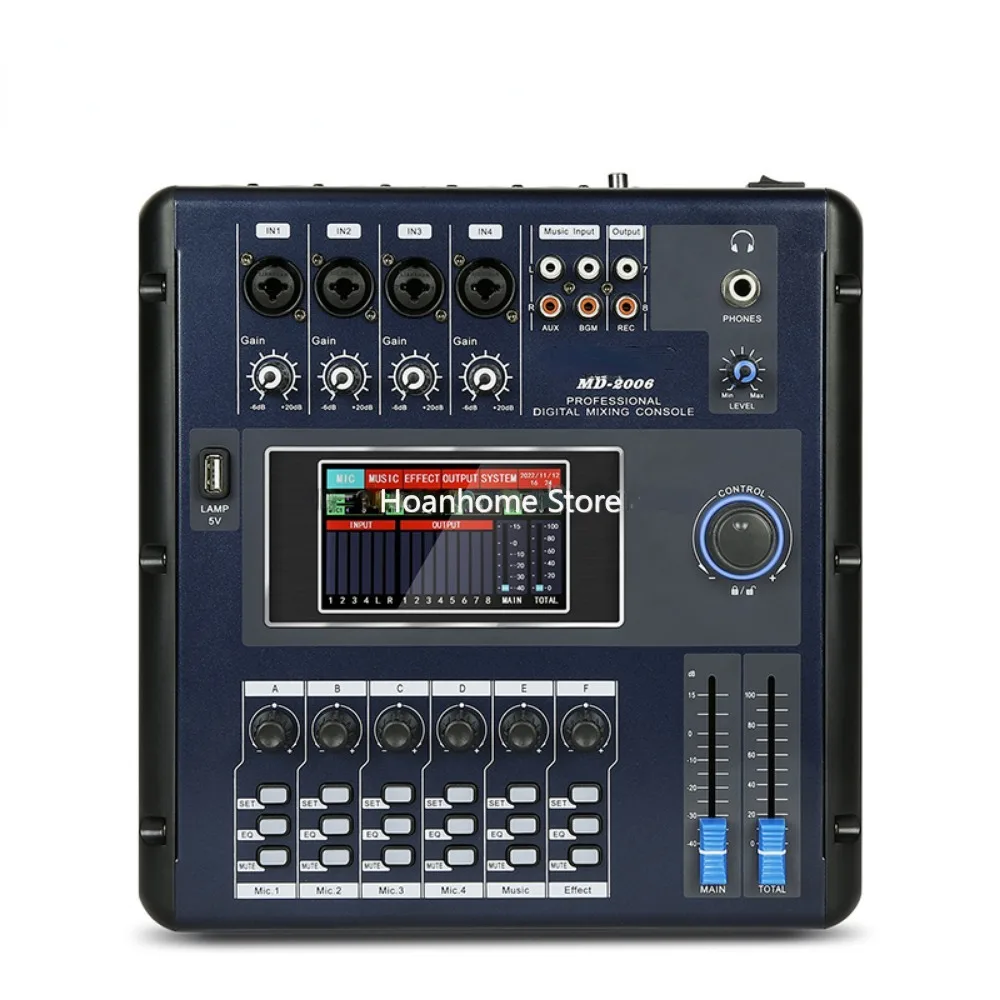 LX6 Digital Mixer Digital Audio Mixer Model Md2006 4 2Channel