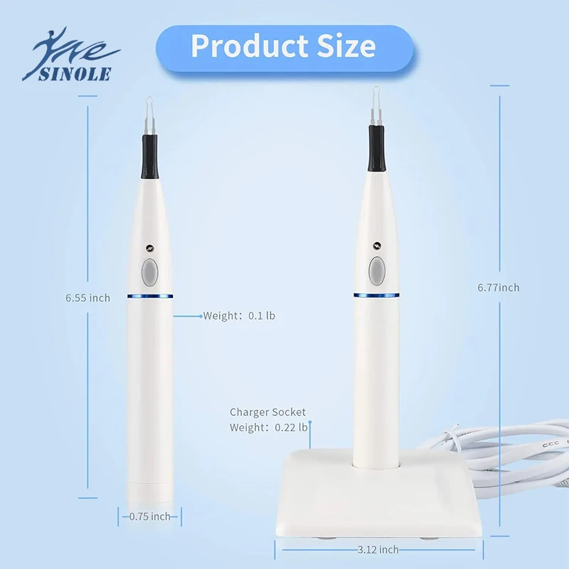 Dental Wireless Gutta Percha Tooth Gum Cutter Endo Obturation System Dental Dissolved Breaker Gutta Percha Cutter With 4 Tips - Image 5
