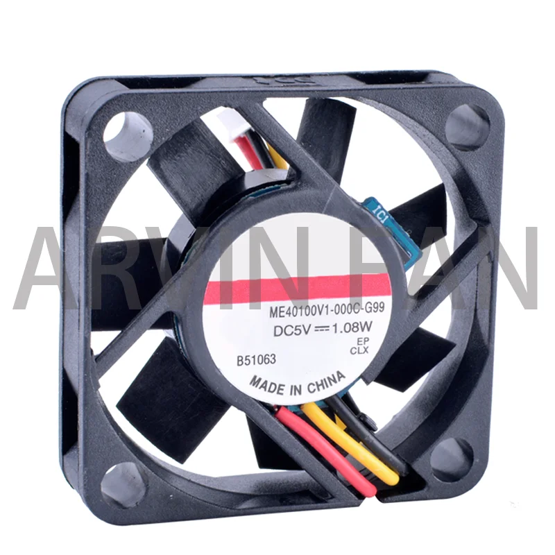 

Brand New Original COOLING REVOLUTION ME40100V1-000C-A99 4010 4cm 5V 1.08W 3 Lines Silent Fan