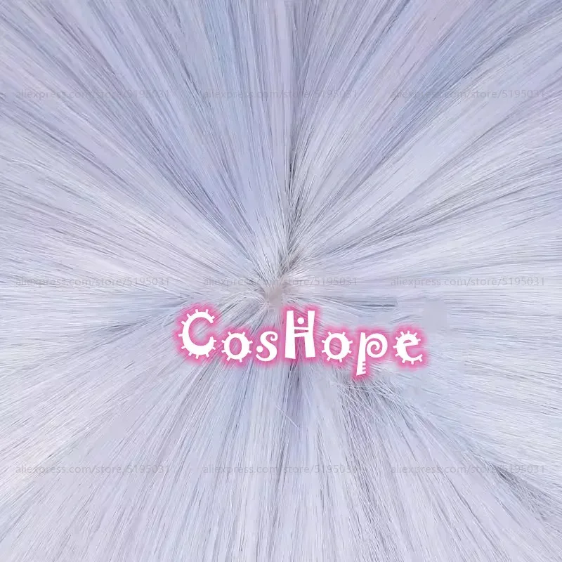 Fontaine Sigewinne Cosplay Wig 55cm Pre Styled Light Purple Wig Cosplay Anime Wigs Heat Resistant Synthetic Wigs
