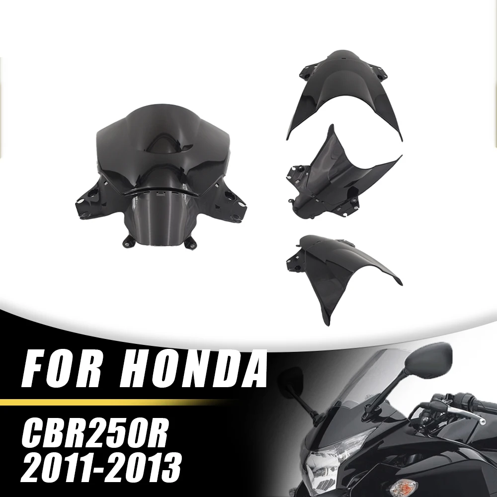 

For Honda CBR250R 2011-2013 CBR 250R Motorcycle Windshield Windscreen Wind Deflectors