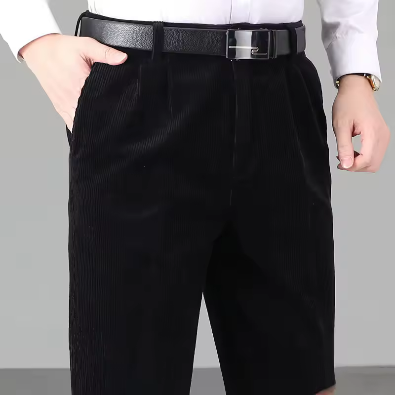 하이웨이스트 코듀로이 팬츠