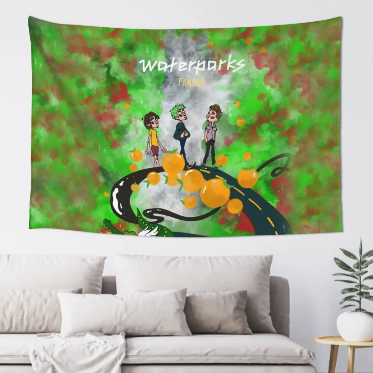 Fandoms Tapestry Cute Room Decor Wall Decorations Tapestry