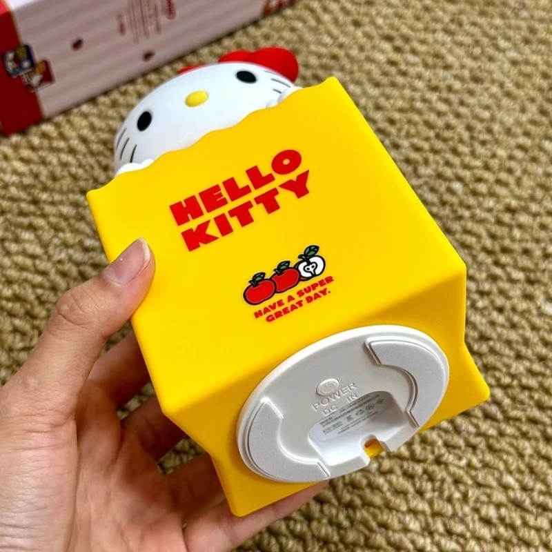 만화 헬로 키티 빛나는 애니메이션 그림 침실 머리맡 분위기 램프 데스크탑 모델 장식 어린이 생일 선물 장난감