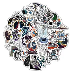 59PCS Cartoon Luchtvaart Astronaut NASA Graffiti Stickers voor Fiets Hand Account Etui Decals LanLanStickersWorld