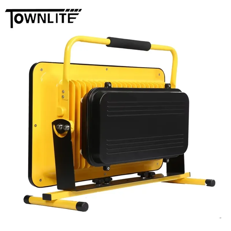 150W LED Flood Light Rechargeable Work Lamp IP65 Waterproof Portable Outdoor Camping Lantern 120 Degree Beam Angle High