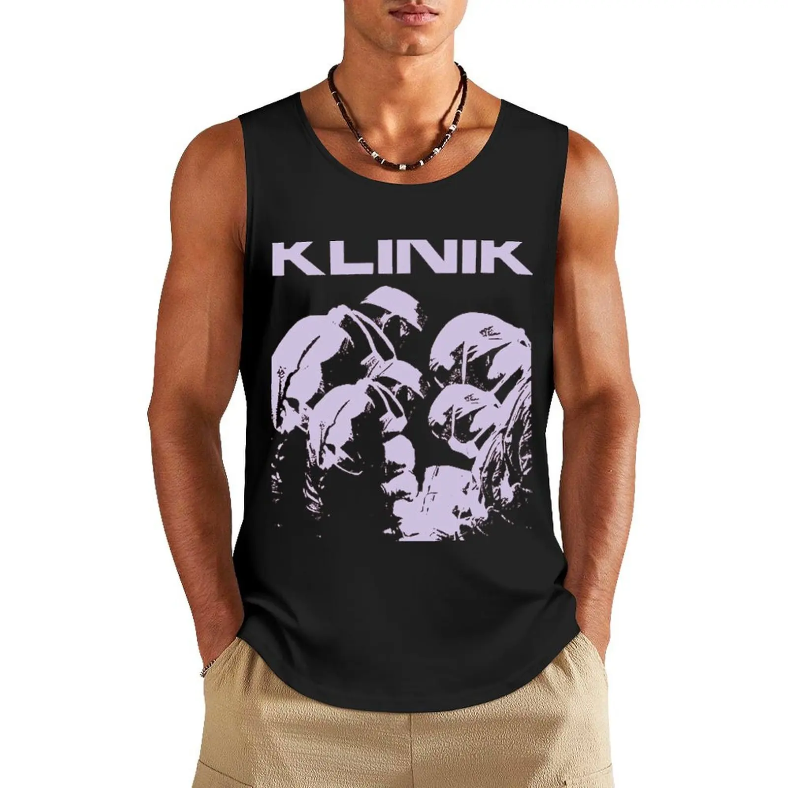 Klinik - Sabotage - Limited Edition Perfect Gift Tank Top muscular man clothes for men quick-drying t-shirt