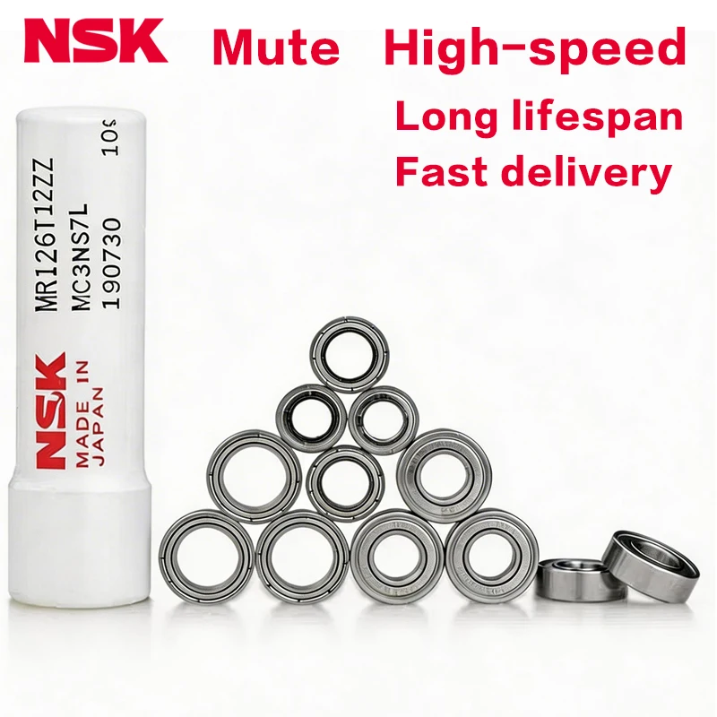 Original Japan NSK bearing MR62ZZ MR63ZZ MR74ZZ MR85ZZ MR95ZZ MR84ZZ MR104ZZ MR106ZZ MR126ZZ MR128ZZ MR117ZZ MR148ZZ bearings
