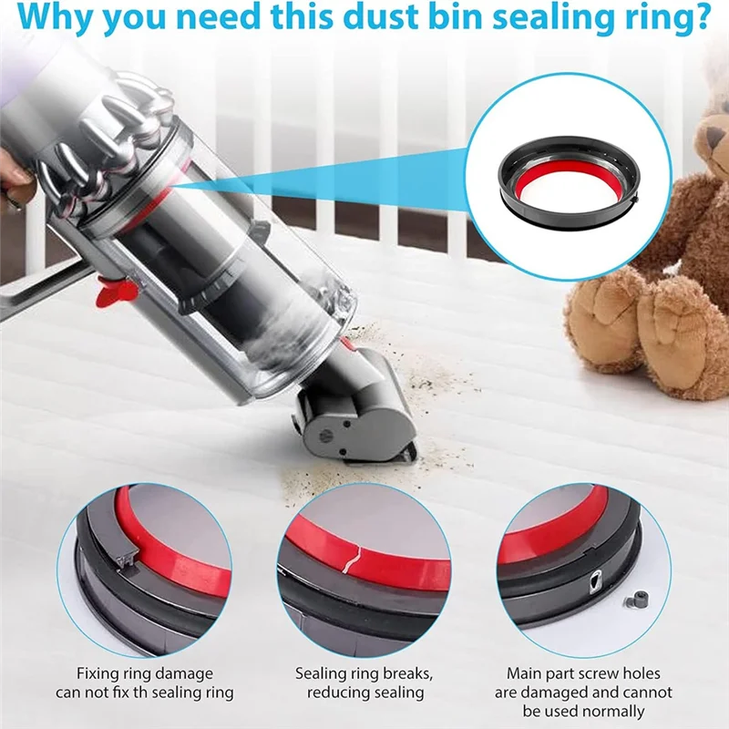 

AT02-Suitable For Dyson V11 V15 SV14 SV15 SV22 Vacuum Cleaner Replacement Parts Replacement Accessories