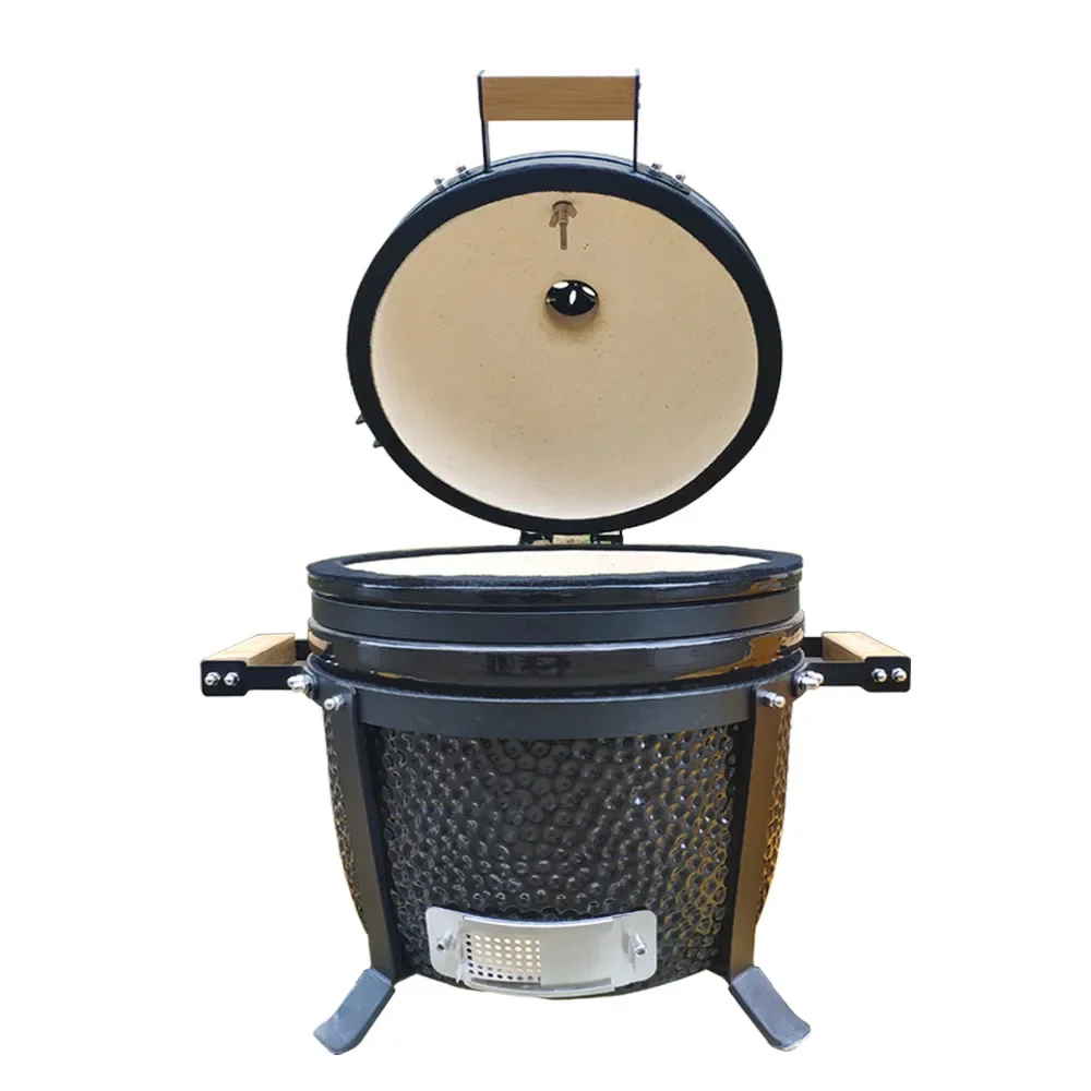 

New Arrivalbarbeque Grill Outdoor Charcoal Ceramic 15 Inch Grills Kamado Garden Bbq Grill