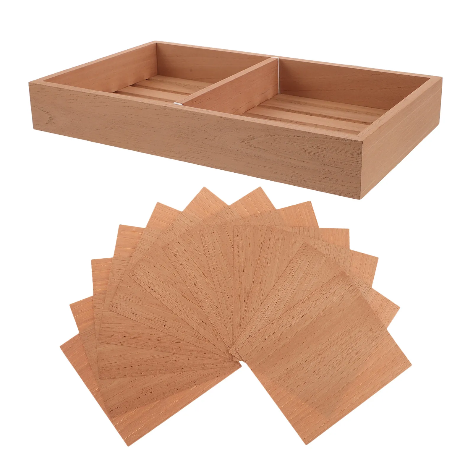 Spanish Cedar Cigar Tray Dividers Humidor for Cigars Desktop Humidors Accessory Storage