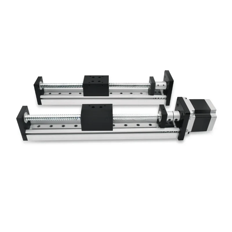 Módulo de Guia Linear para CNC, Kit Atuador Linear Parafuso Esfera, Fase do Eixo Z, Comprimento Efetivo 50-500mm, SFU1204 SFU1605