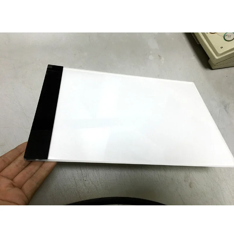 A4 lampu papan stensil LED USB, lampu papan stensil seni menggambar, kotak meja bantalan salinan