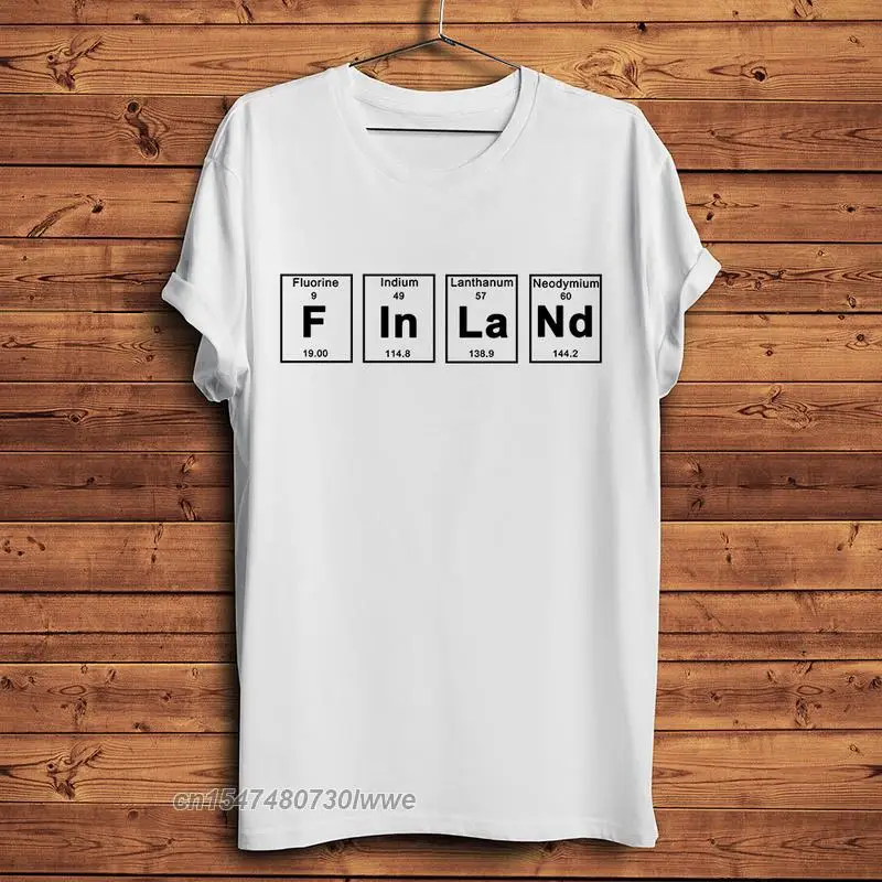 

Футболка Ele men ts с юмористическим рисунком финской тематики, Повседневная Уличная одежда унисекс для отдыха, Финн, финский подарок