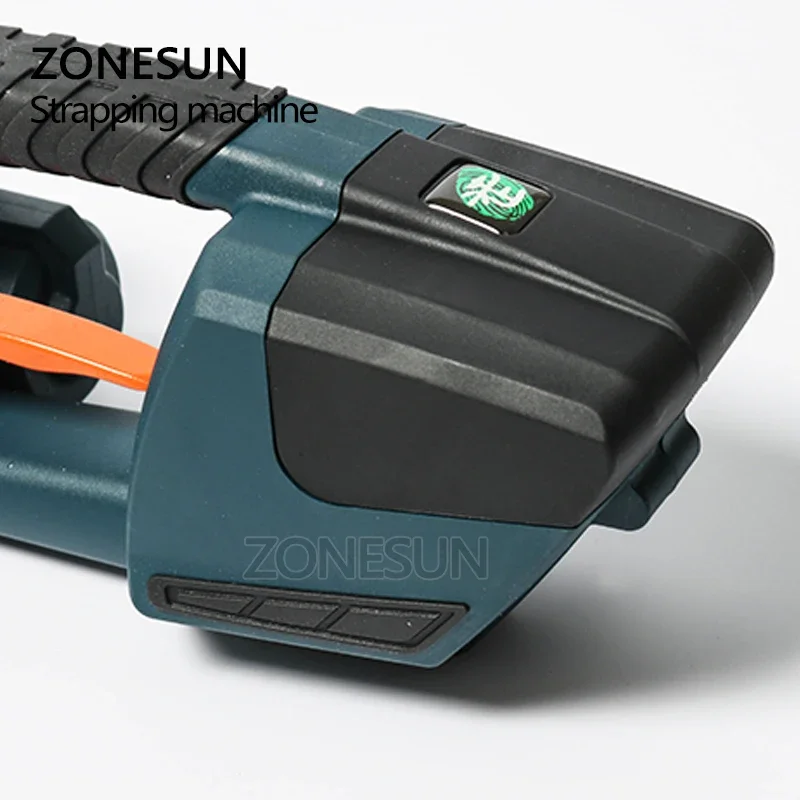ZONESUN JDC 13 مللي متر-16 مللي متر PET PP أدوات آلة الربط البلاستيكية بطارية تعمل بالطاقة 4.0A/12 فولت آلة حزام البطارية مع 2 بطاريات