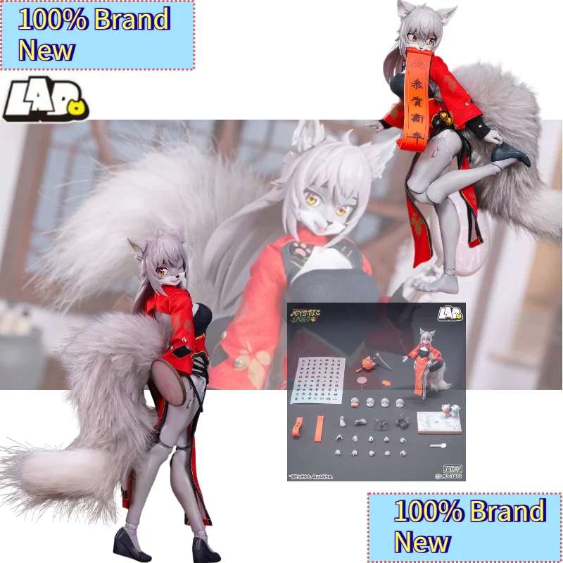 

100% Brand New Genuine,In Stock LADOTOYS Leah Chinese New Year Outfit Scale Furry Articulated Action Figure ERA-004,Collectible