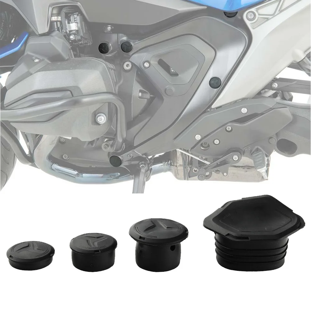 

R1300GS ​Motorcycle Frame Hole Cover Caps Plug Decorative Frame End Cap Set for BMW R1300 R1300GS Adventure R1300GS 2023-
