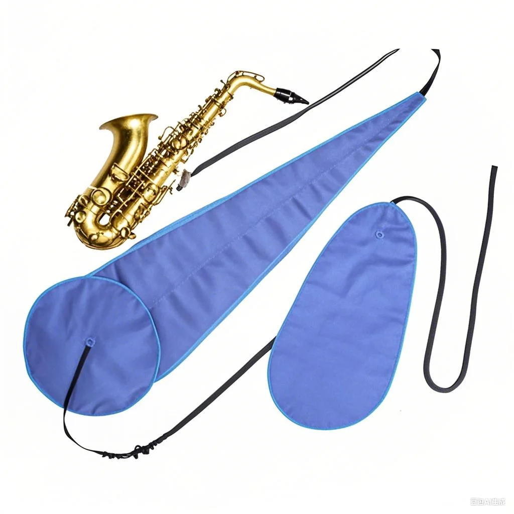 2 unids/set paño de limpieza de saxofón altamente absorbente para saxofón Alto Tenor herramienta de cuidado de limpieza de instrumentos de viento de madera