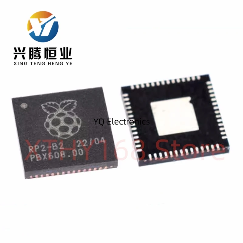 10PCS/lot New OriginaI RP2040 2040 LQFN-56 ARM Cortex-M0 133MHz Microcontroller chip Raspberry Pi IC