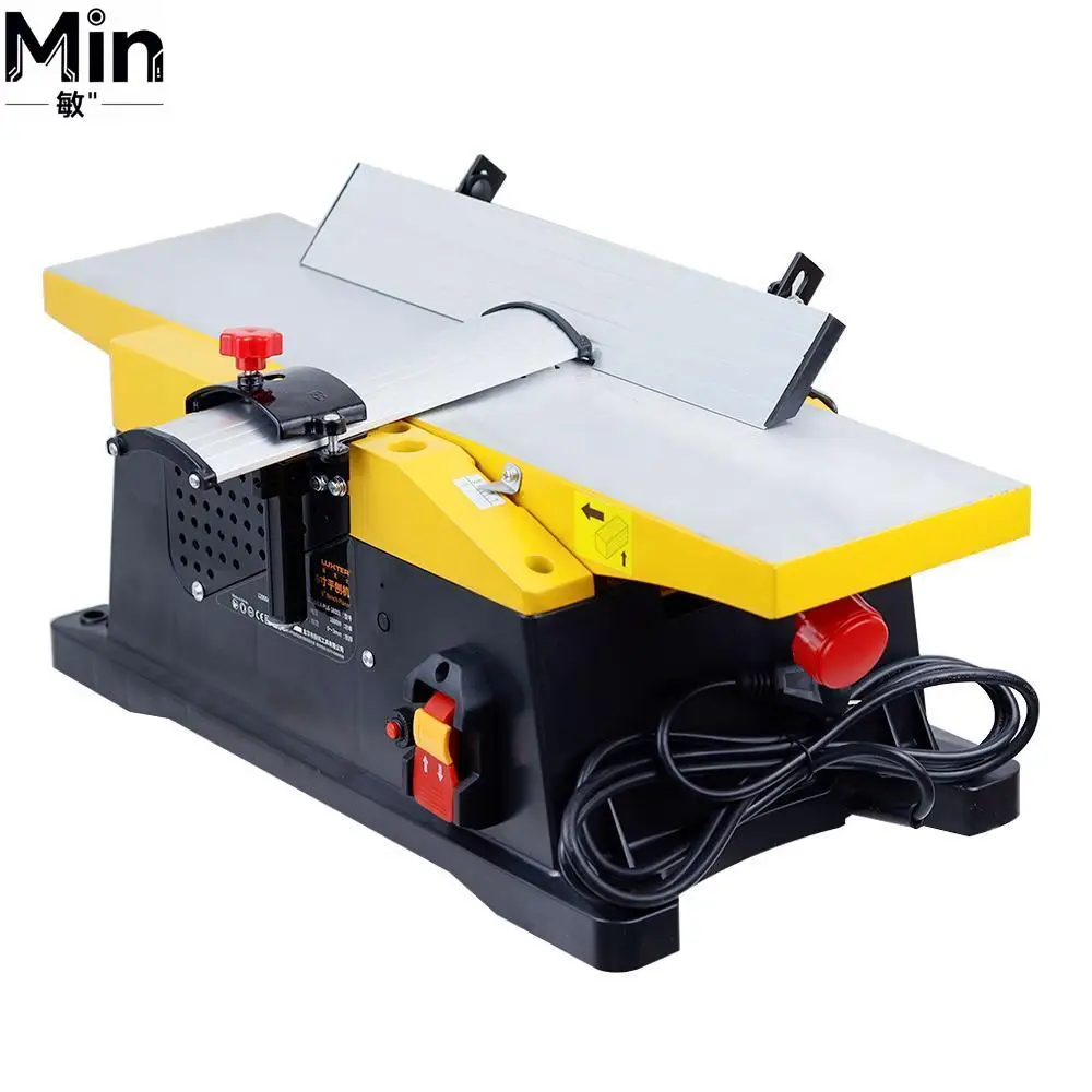 1800W Multifunctional Wood Thickness Planer Portable Woodworking Thicknesser Planer for Furniture Processing