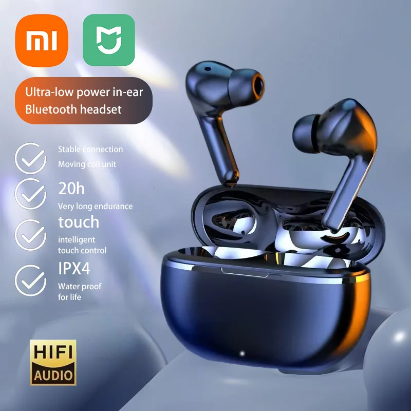 Xiaomi Mijia Air 7 Earphone TWS Bluetooth Headset Original HiFi Wireless Headphone Mic Noise Reduction Earbuds Game Motion