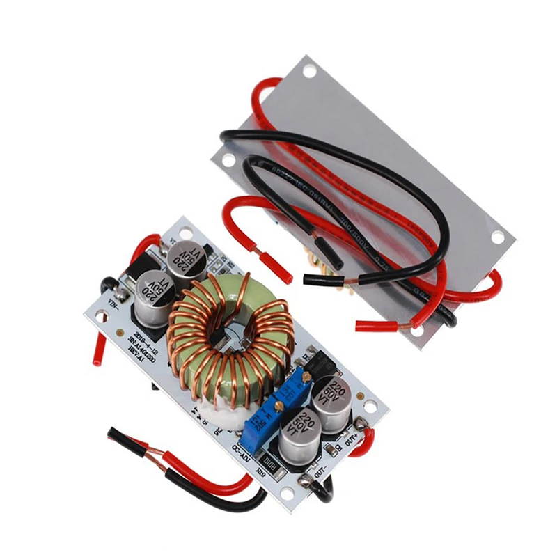 DC konverter penguat Step-up, 600W 10A CC CV modul catu daya Driver LED