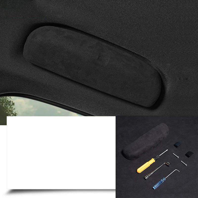 Estuche para gafas de coche Volvo, caja de almacenamiento con mango automático, soporte de modificación, accesorios de herramientas, S90, XC90, V90,