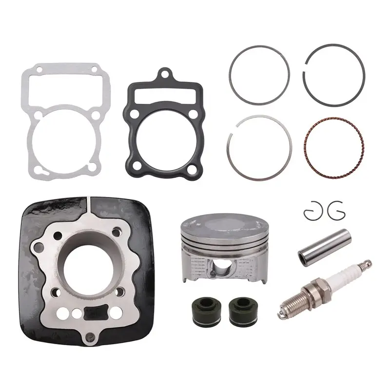 

NEW HOT In Stock-Motorcycle Cylinder Piston Kit 65.5Mm Engine Replacement Parts For Italika Ft125 Ft150 Rt180